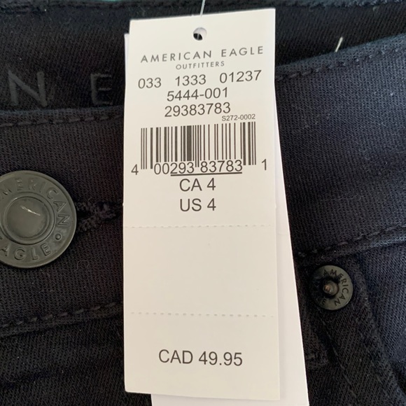 American Eagle Next Level Stretch Hi-Rise Shortie (Shorts) - Picture 3 of 3